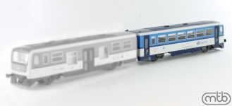 MTB Model H0CD814184 - H0 - Beiwagen 814-184, ČD, Ep. V
